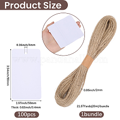 100 pièces pendentifs en plastique&nbsp;KY-SP0001-83