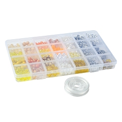 DIY-Sets zur Schmuckherstellung aus Emaille-Legierung&nbsp;DIY-FS0007-52
