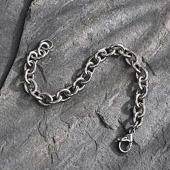 Anlaufgeschützte Ankerkettenarmbänder aus Edelstahl 304&nbsp;BJEW-I238-09P