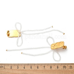 Boucles d'oreilles à tige en acier inoxydable 304&nbsp;EJEW-S253-10B-G