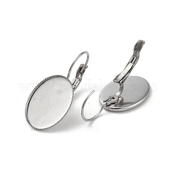 Orecchini a cerchio in acciaio inossidabile 304 anti-ossidazione&nbsp;STAS-K278-08A-P