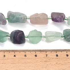 Natürliche Regenbogen-Fluorit-Perlenstränge&nbsp;GG-CBA0B77-A07-03