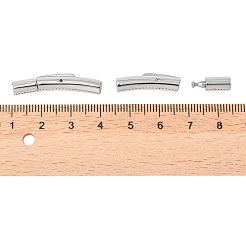 Fermoirs à baïonnette en acier inoxydable chirurgical 316 résistant au ternissement&nbsp;STAS-I013-3mm