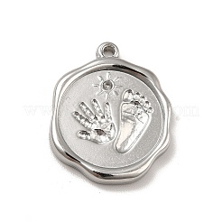 Pendentif en acier inoxydable 304 résistant au ternissement&nbsp;STAS-I197-001P