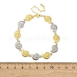 Bracciali a catena in ottone per donna&nbsp;BJEW-G762-01GP-01