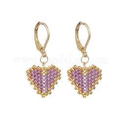 304 Edelstahl-Klappohrringe für Damen&nbsp;EJEW-MZ00408-06