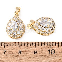 Colgante micropavé cubic zirconia de latón&nbsp;KK-Z141-02G-01