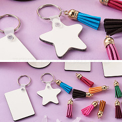 DIY Wärmeübertragung Schlüsselbund Herstellung Kits&nbsp;DIY-TA0003-31