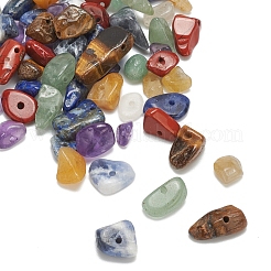 Perle di pietre preziose miste naturali da 101.5 g 7 colori&nbsp;G-YW0001-12
