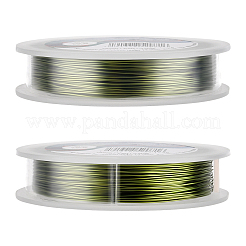 Fil de cuivre rond pour la fabrication de bijoux&nbsp;CWIR-BC0009-0.8mm-14