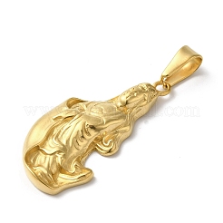 Pendenti in acciaio inox 304 con placcatura sotto vuoto pvd&nbsp;STAS-B069-33G