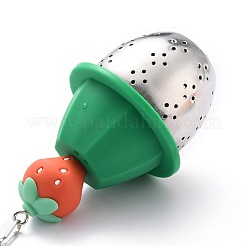 Infuseur à thé en silicone&nbsp;AJEW-G030-02
