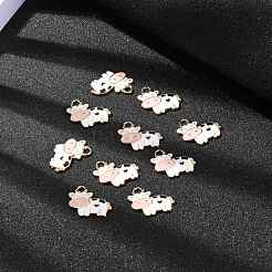 Pendentifs d'émail en alliage&nbsp;X-ENAM-S119-005A