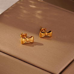 Eleganti orecchini a farfalla in acciaio inossidabile 304&nbsp;JV8585