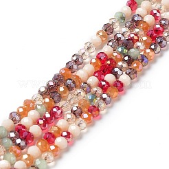 Chapelets de perles en verre&nbsp;X-EGLA-A034-M4mm-05