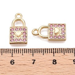 Strassanhänger aus Legierung mit Gestellbeschichtung&nbsp;FIND-N005-29G-B