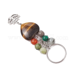 Natürlicher u. synthetischer Edelstein keychain&nbsp;KEYC-JKC01155