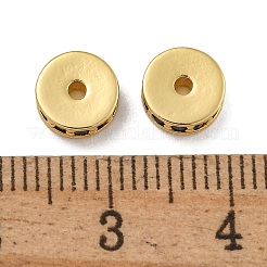 Cremagliera placcatura micro ottone spianare perline zirconi&nbsp;KK-U030-27G-02