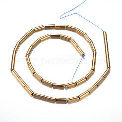 Electroplate magnetico ematite sintetico fili di perline&nbsp;G-A164-05A-03