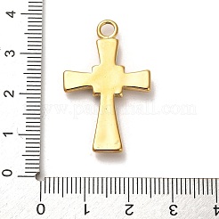 Pendenti in acciaio inossidabile 304 placcato oro 18k&nbsp;X-STAS-M331-02A-G