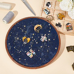 Galaxie Emaille Pin Hoop&nbsp;FIND-WH0260-64A