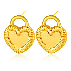Boucles d'oreilles à tige en acier inoxydable 304&nbsp;WG39C60-01