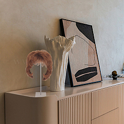 3 Satz 3 Stile transparentes Hutregal aus Acryl&nbsp;ODIS-DC0001-04