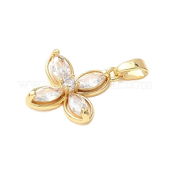 Ottone micro spianare pendenti zirconi&nbsp;X-KK-D357-14B-G