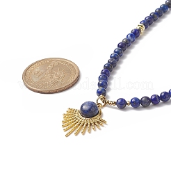 Gemischten natürlichen Edelstein Perlenketten&nbsp;NJEW-JN04226
