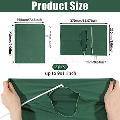 Buchumschlag aus Polyester&nbsp;OFST-WH0004-144N
