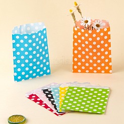 80pcs 8 Farben umweltfreundliche Kraftpapiertüten&nbsp;CARB-LS0001-06A