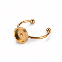 201 accessoires pour bagues en acier inoxydable&nbsp;LS-STAS-S080-042C-G