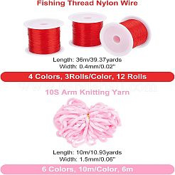 Fil de pêche en nylon à faire soi-même&nbsp;DIY-FH0004-23