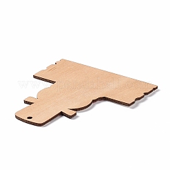 Gros pendentifs en bois peint à la bombe de noël&nbsp;FIND-H030-19