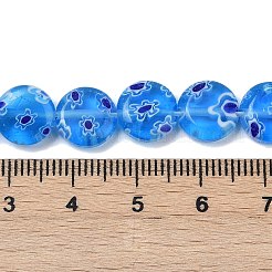 Hilos hechos a mano millefiori lampwork beads&nbsp;LAMP-G166-17B-03