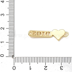Ciondoli connettore in ottone&nbsp;KK-CBAE532-01M-G