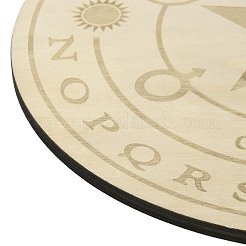 Planche de pendule en bois&nbsp;DJEW-F017-01K