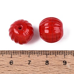 Perline a coste realizzate a mano con la tecnica del lampwork&nbsp;LAMP-N042-04D