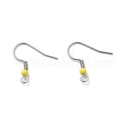 Crochets de boucles d'oreilles en acier inoxydable chirurgical 316 résistant au ternissement&nbsp;STAS-E044-01P-03