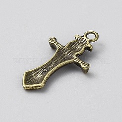 Pendenti in lega stile tibetano tema biblico&nbsp;FIND-WH20008-27D-AB