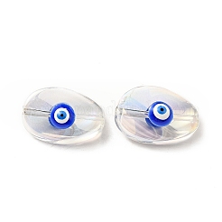 Perles en verre transparentes&nbsp;GLAA-F121-04C