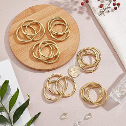 Serviettenringe aus Eisen&nbsp;AJEW-FG0001-65