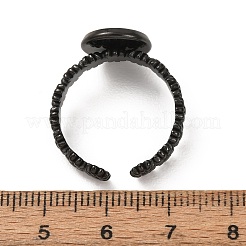 Componentes del anillo del brazalete de acero inoxidable 304 con forma de flor&nbsp;STAS-P454-05B-B