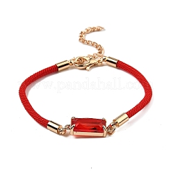 12 pz 12 colori braccialetti in poliestere&nbsp;BJEW-P340-13D-G