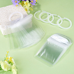 50 sachet d'emballage transparent refermable en plastique&nbsp;OPP-TA0001-28