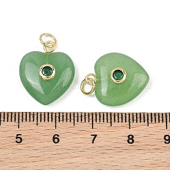 Pendentifs en aventurine vert naturel&nbsp;GG-CBA4154-05G-01