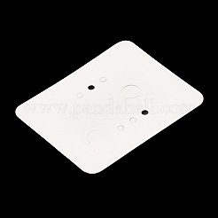 50 cartoncino rettangolare con stampa di fiori di carta per orecchini&nbsp;CDIS-M008-01D