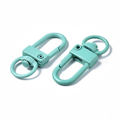Chiusure a moschettone girevoli in lega ecologica verniciate a spruzzo&nbsp;LS-PALLOY-T080-02D-NR