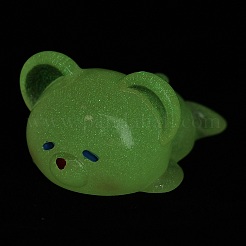 Ornements mignons de petit ours en résine lumineuse&nbsp;RESI-Z008-01D