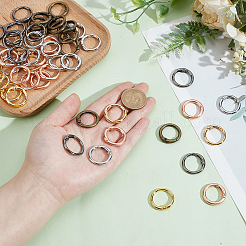 Anelli a molla in lega di zinco da 100 pz 5 colori&nbsp;FIND-GO0004-54